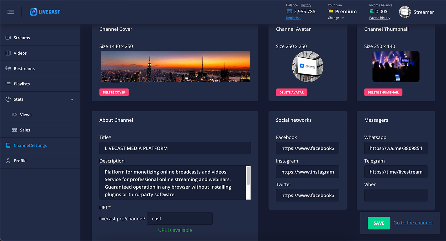 LiveCast Screenshot 6